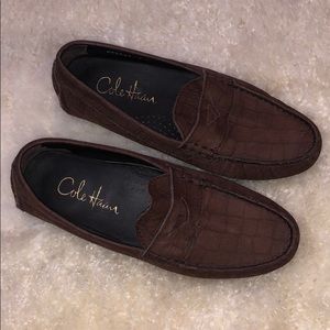 Cole Haan Brown leather loafers